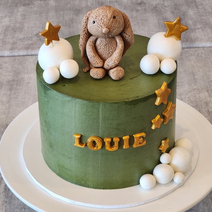 Rabbit Cake Green